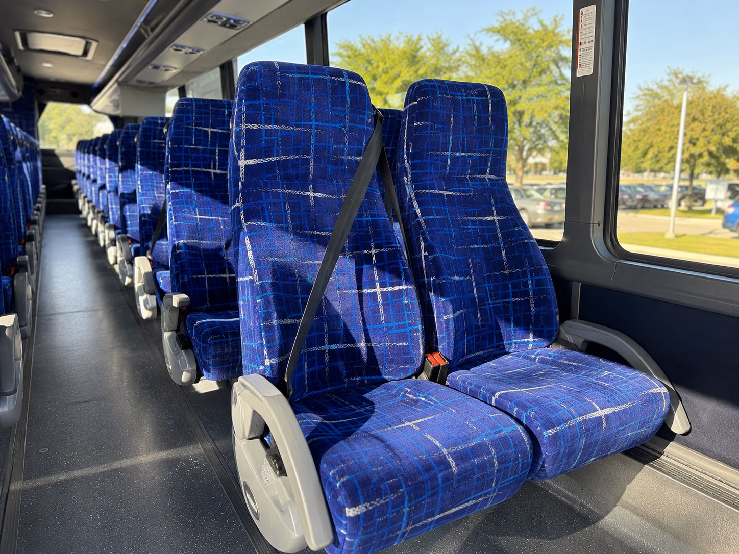 chandler religious group transportation onboard seating